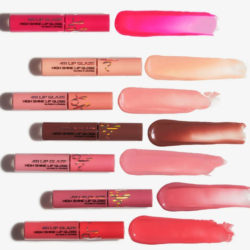 BH Cosmetics 411 Lip Glaze High Shine Cream Gloss Rumours