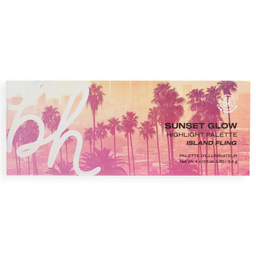 BH Sunset Glow Highlight Palette Island Fling