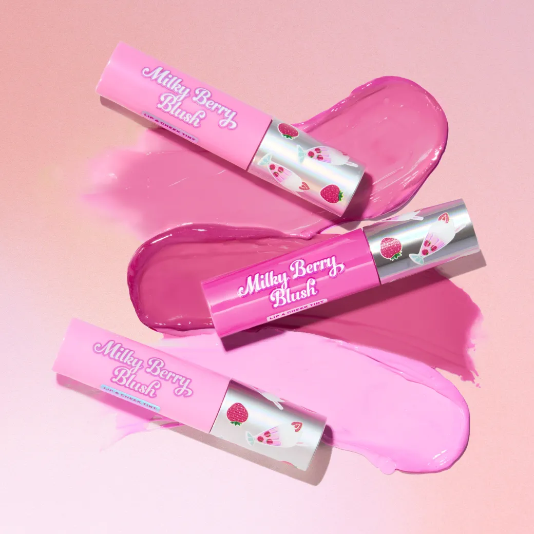I Heart Revolution Milkshake Lip + Cheek Tint Berry Burst