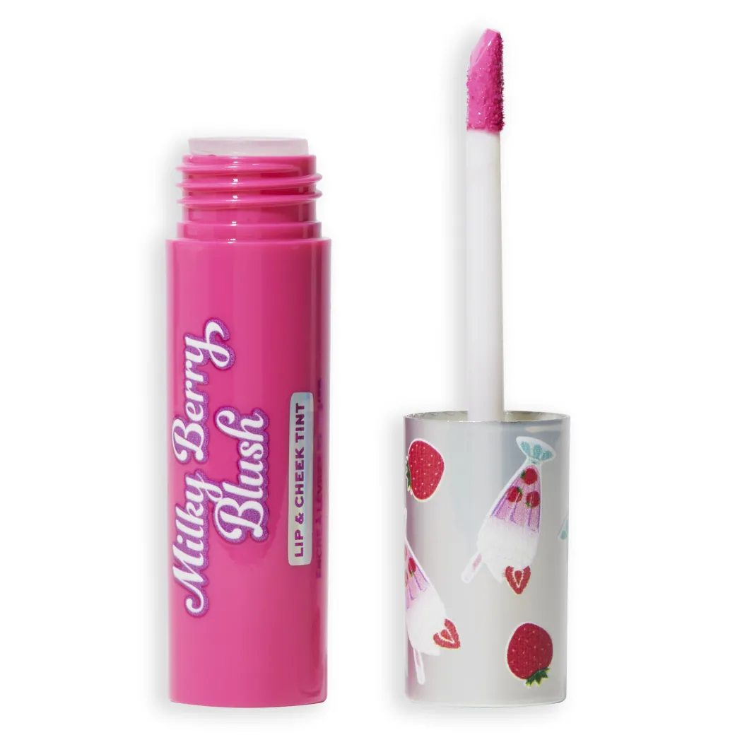 I Heart Revolution Milkshake Lip + Cheek Tint Berry Burst