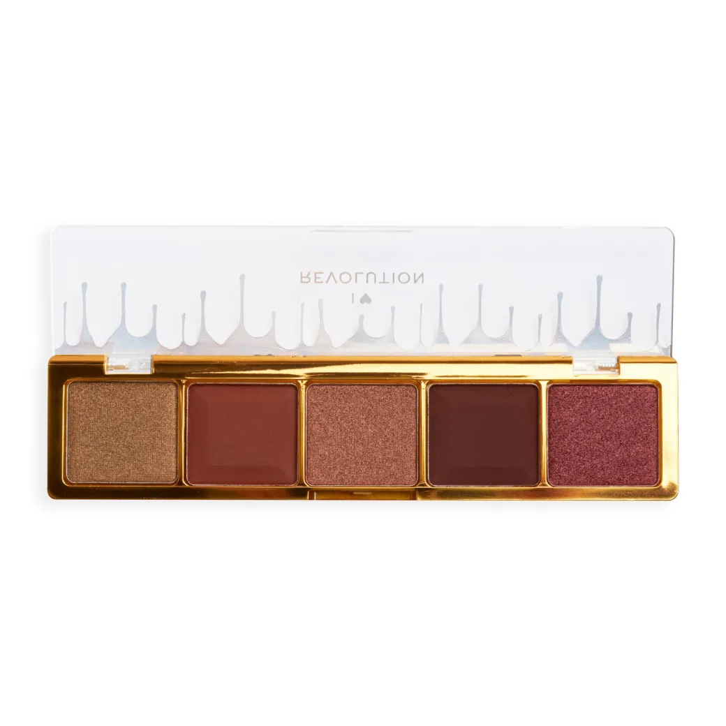 I Heart Revolution Mini Chocolate Eyeshadow Palette Milk Chocolate Ganache