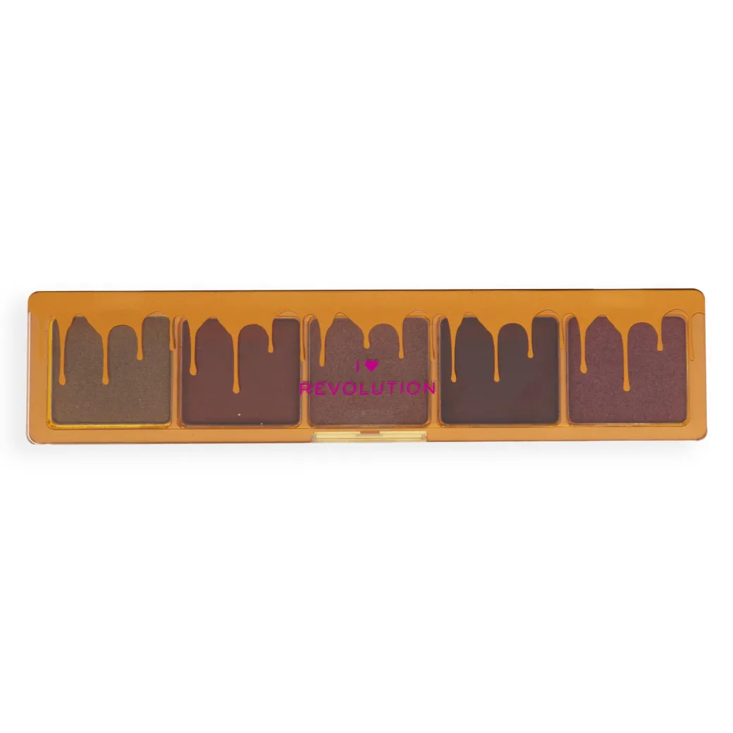 I Heart Revolution Mini Chocolate Eyeshadow Palette Milk Chocolate Ganache
