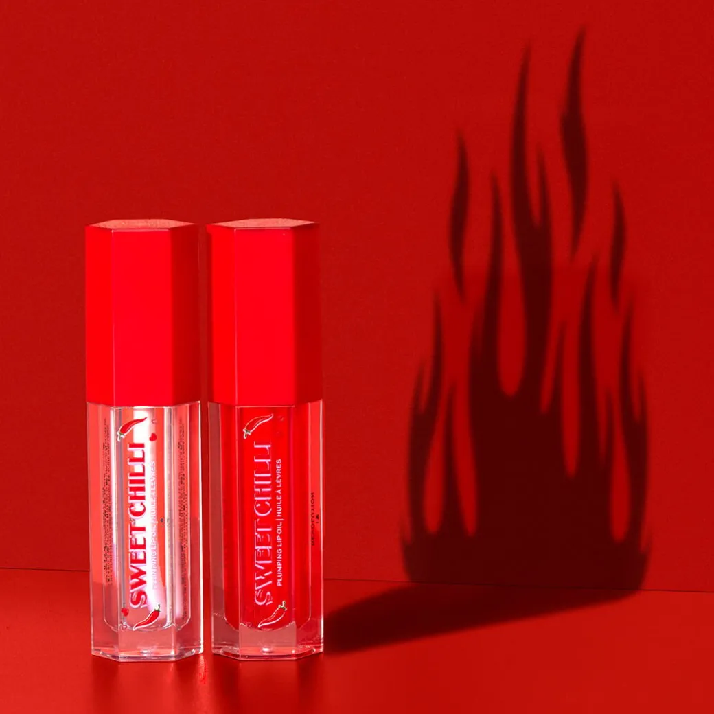 I Heart Revolution Sweet Chilli Plumping Lip Oil Clear