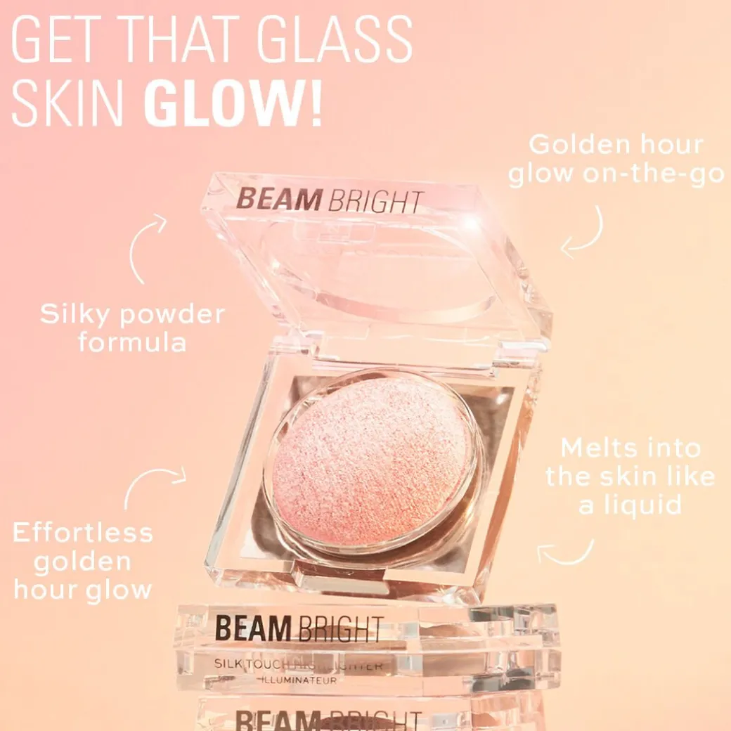 Makeup Revolution Beam Bright Highlighter Pink Seduction