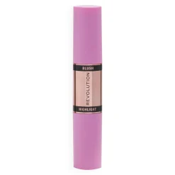 Makeup Revolution Blush & Highlight Stick Flushing Pink