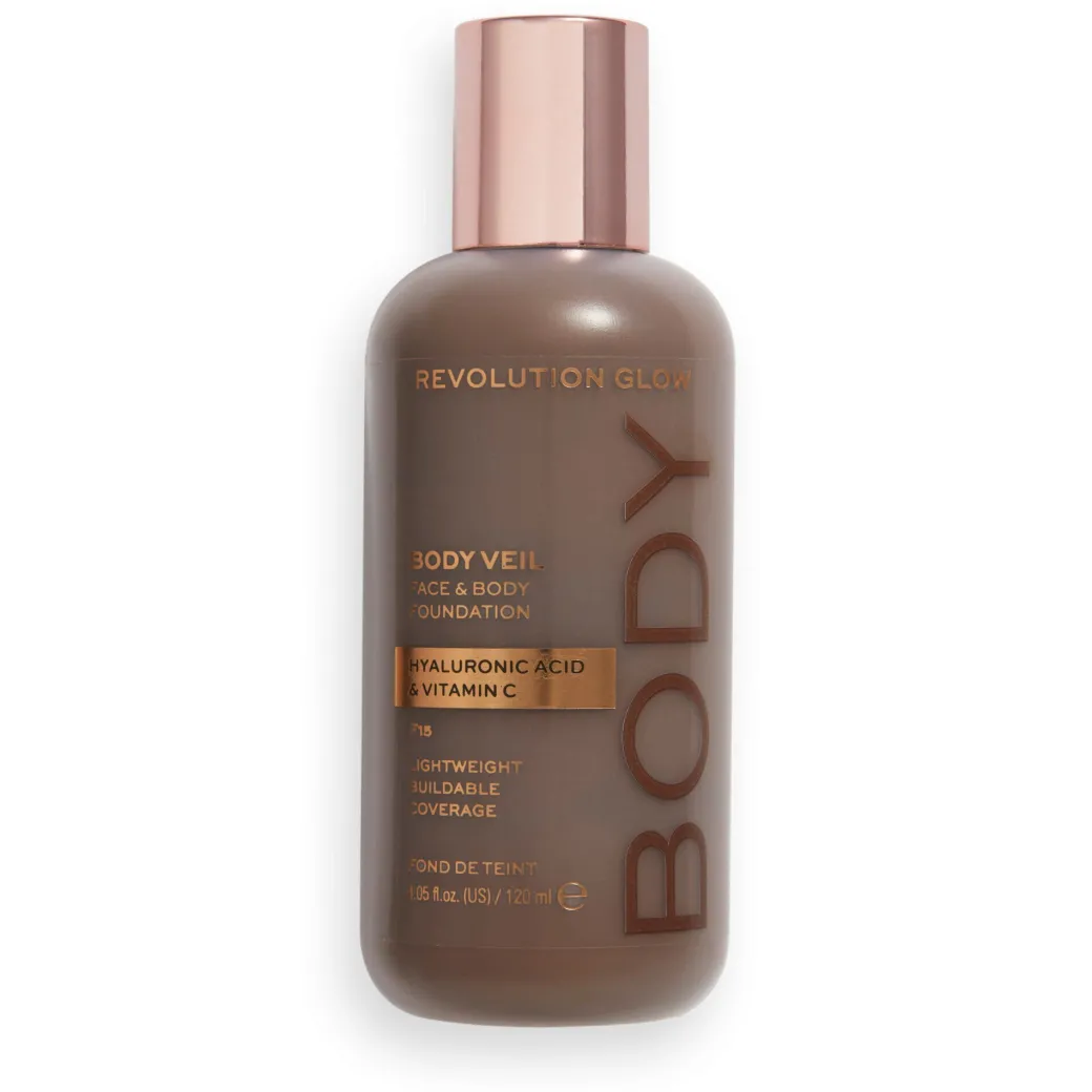 Makeup Revolution Body Veil Face & Body Foundation F15 120ml