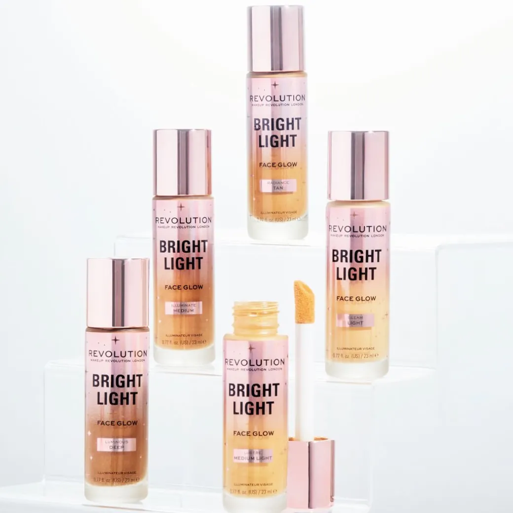 Makeup Revolution Bright Light Face Glow Luminous Deep