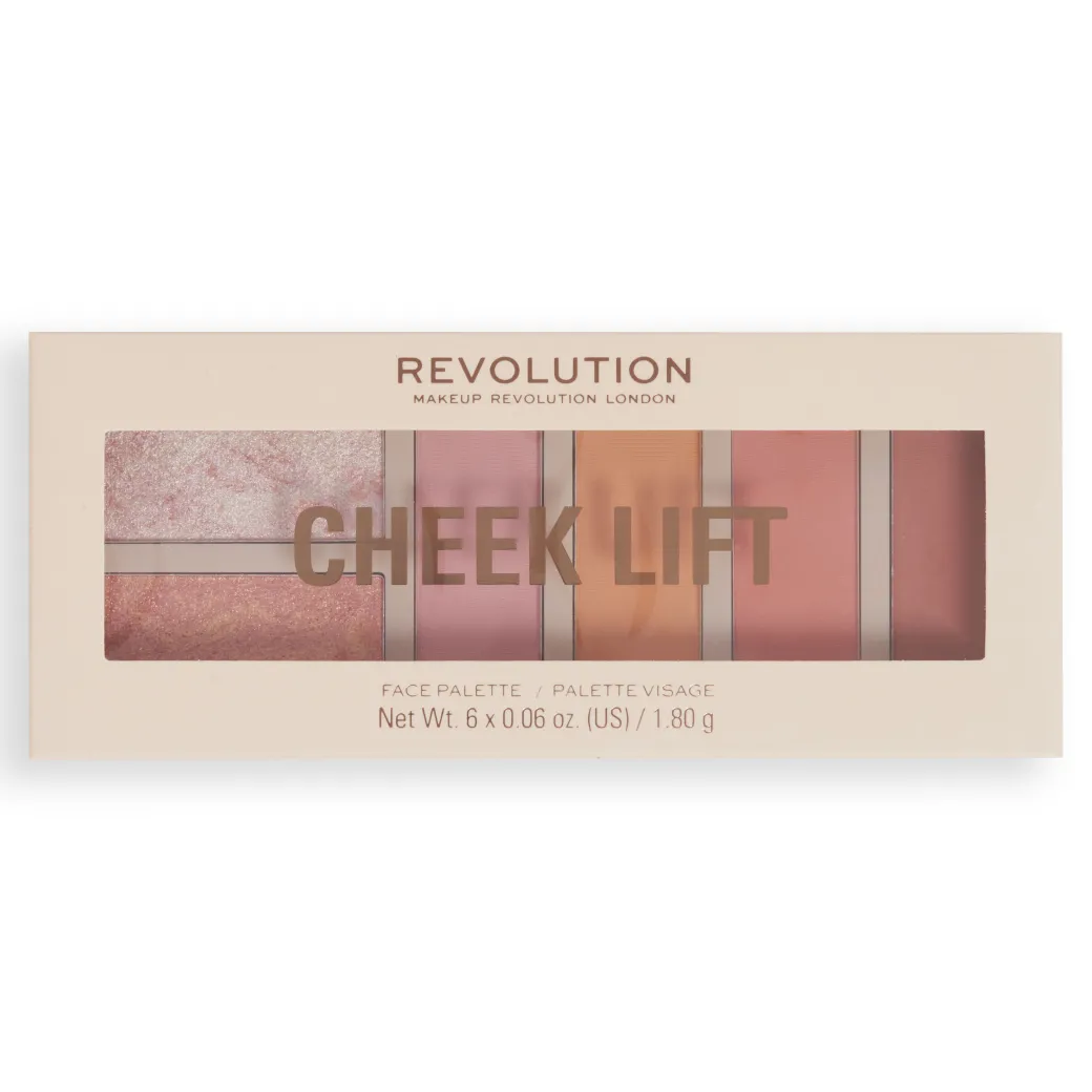 Makeup Revolution Cheek Lift Palette Pink Energy