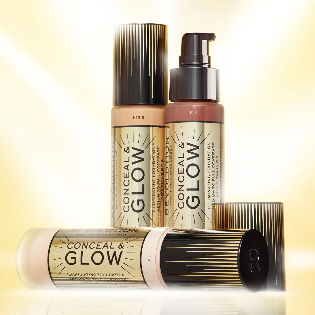 Makeup Revolution Conceal & Glow Foundation (23ml) 23ml