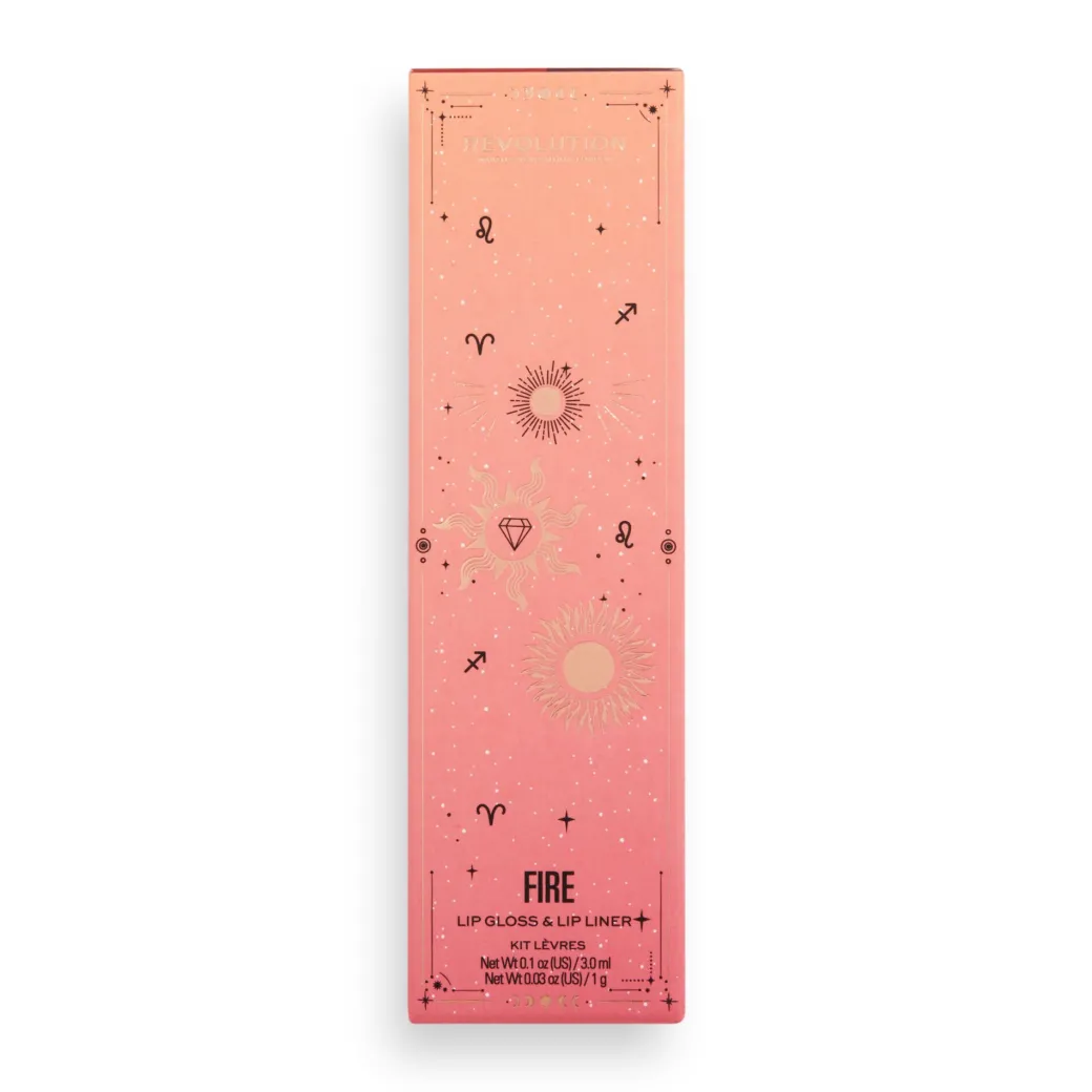 Makeup Revolution Fantasy Fire Lip Kit