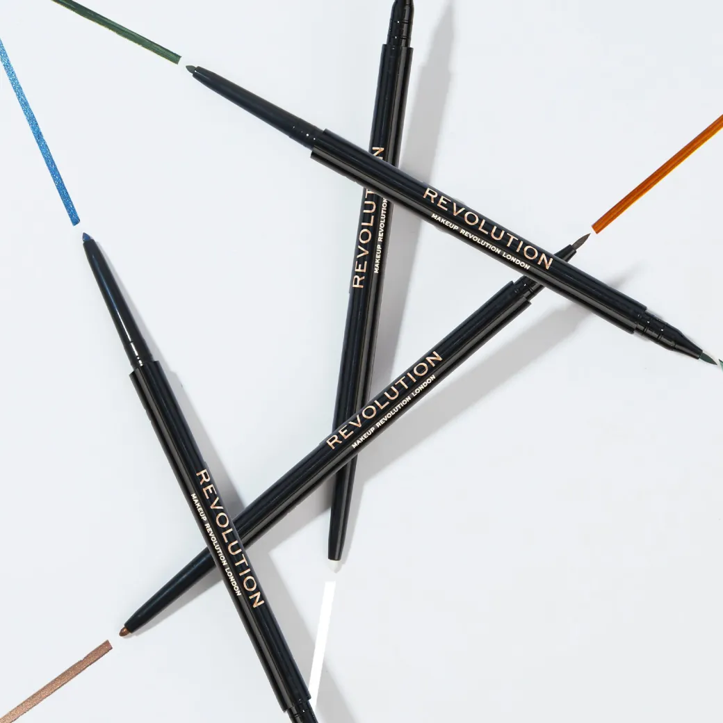 Makeup Revolution Felt & Kohl Eyeliner Brown