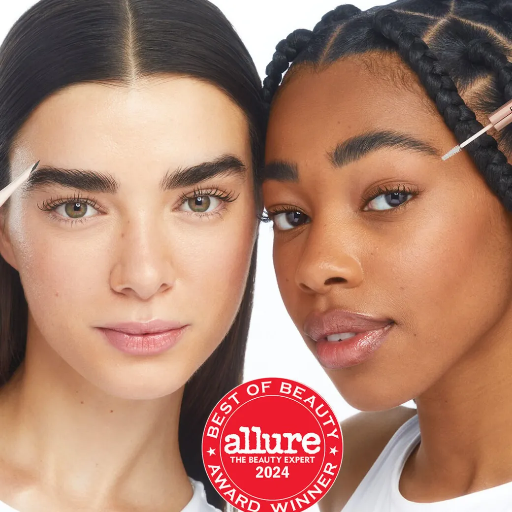 Makeup Revolution Fluffy Brow Filter Duo Medium Brown