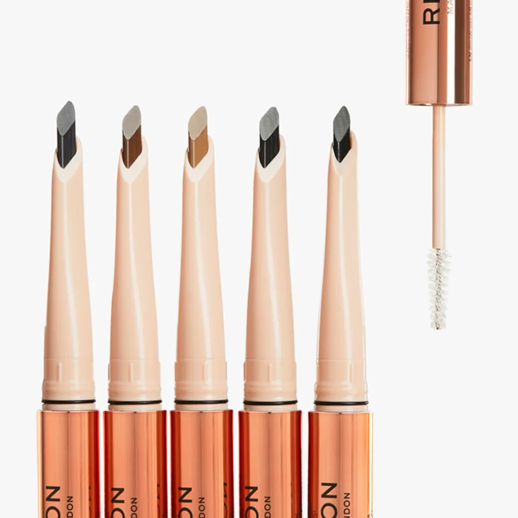 Makeup Revolution Fluffy Brow Filter Duo Dark Brown