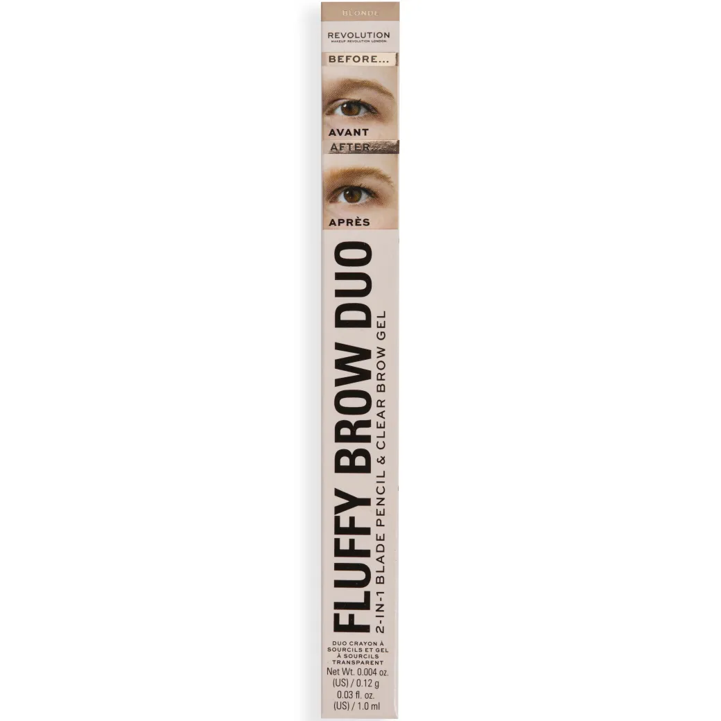 Makeup Revolution Fluffy Brow Filter Duo Blonde
