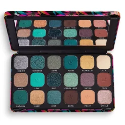 Makeup Revolution Forever Flawless Chilled with cannabis sativa Eyeshadow Palette