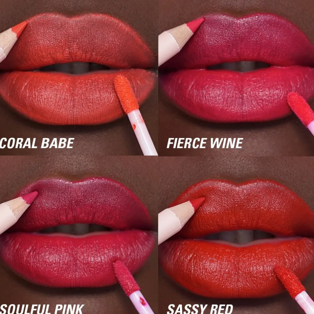 Makeup Revolution Lip Contour Kit Sassy Red