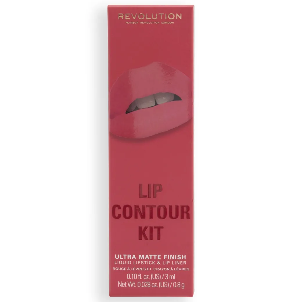 Makeup Revolution Lip Contour Kit Soulful Pink