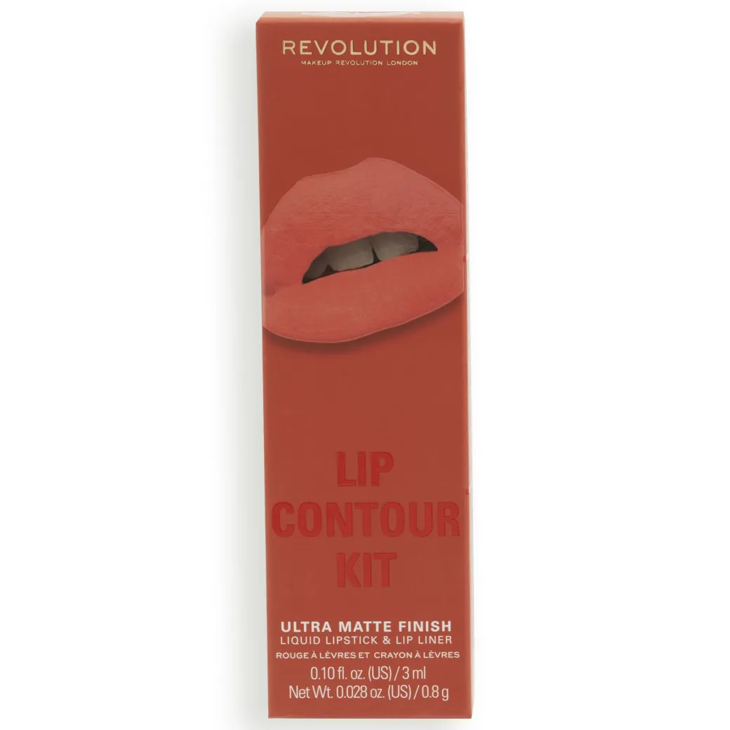 Makeup Revolution Lip Contour Kit Coral Babe