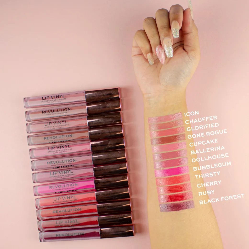 Makeup Revolution Lip Vinyl Black Forest