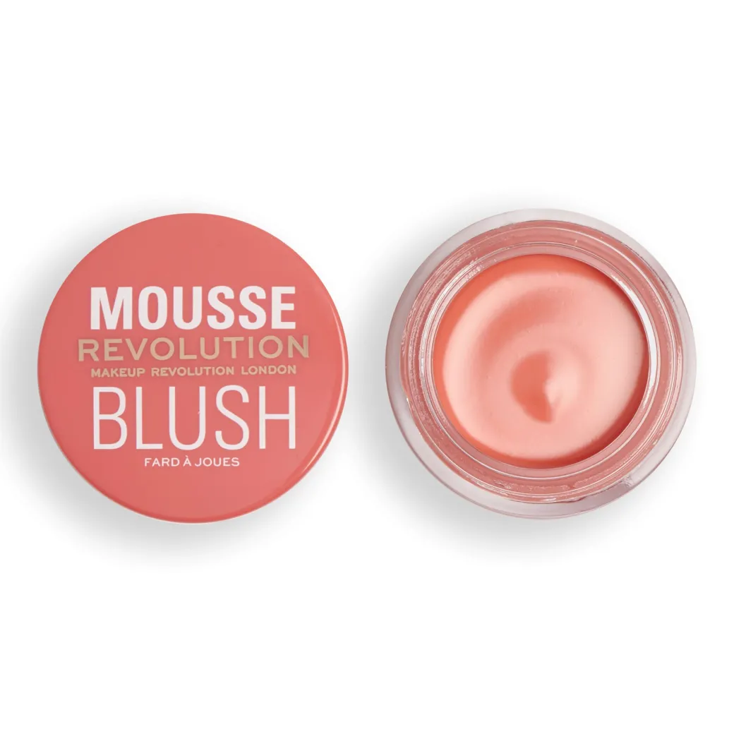 Makeup Revolution Mousse Blusher Grapefruit Coral