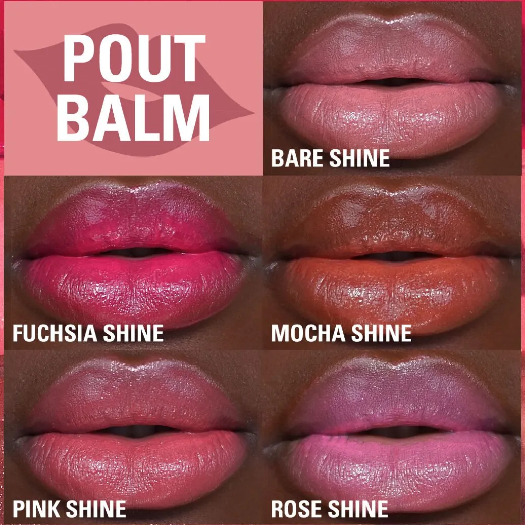 Makeup Revolution Pout Balm Fuchsia Shine
