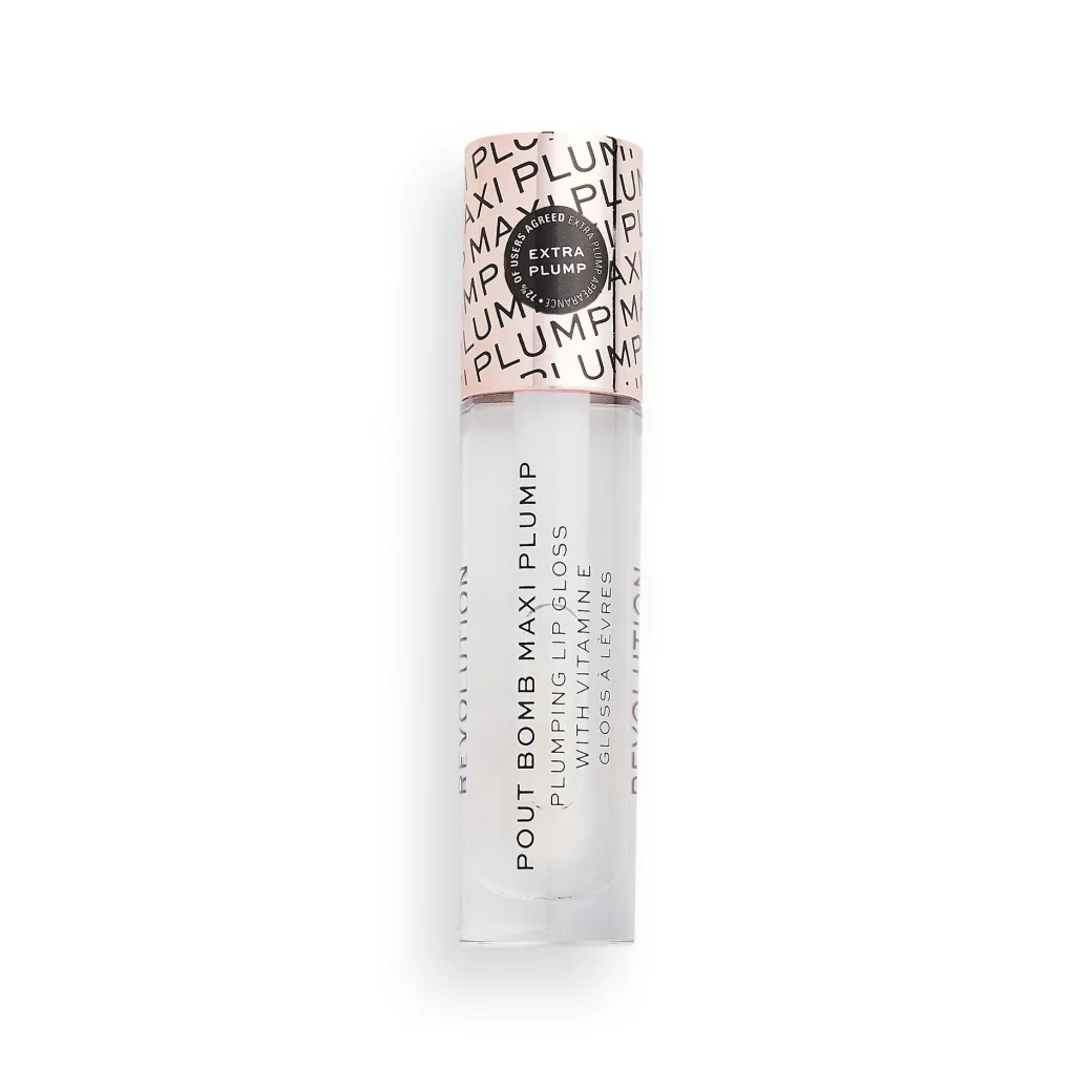 Makeup Revolution Pout Bomb Maxi Plump Lip Gloss Glaze