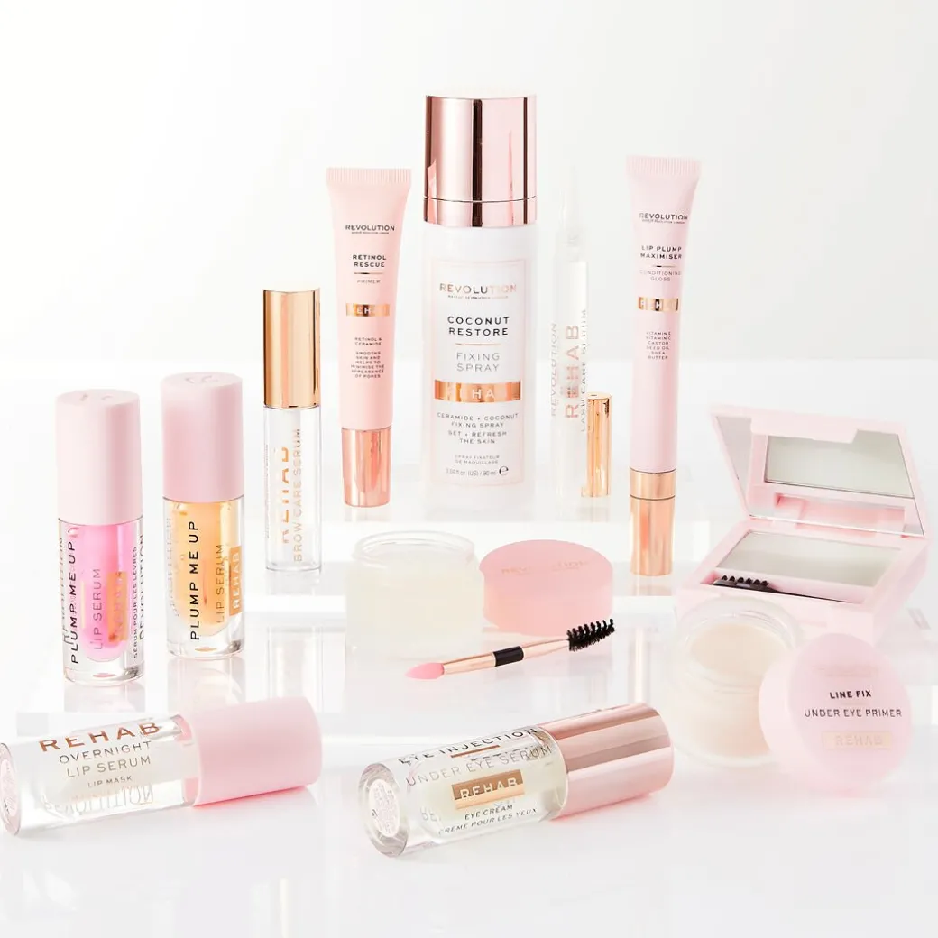 Makeup Revolution Rehab Plump Me Up Lip Serum Orange Glaze