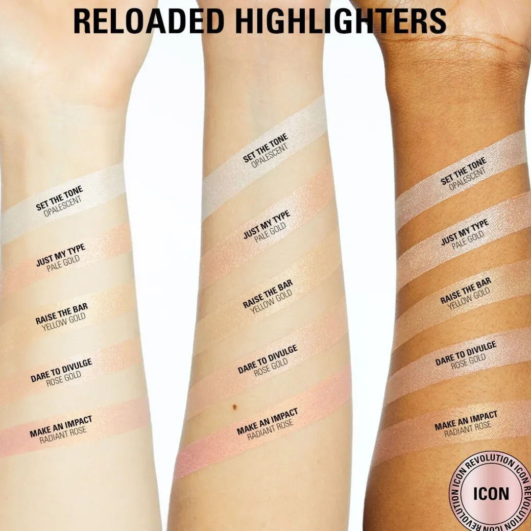 Makeup Revolution Reloaded Highlighter Make an Impact