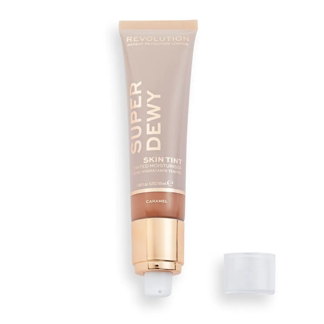 Makeup Revolution Superdewy Tinted Moisturiser Caramel 55ml