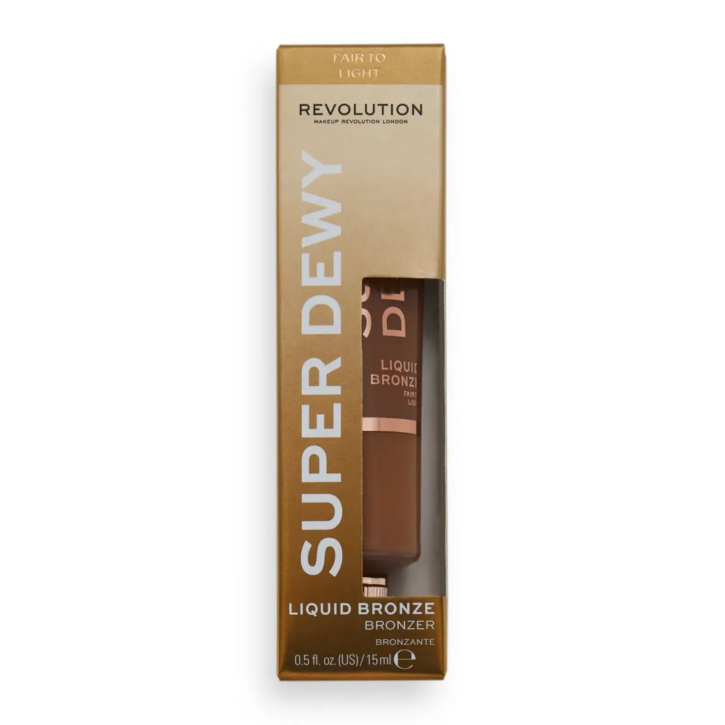 Makeup Revolution Superdewy Liquid Bronzer Fair to Light