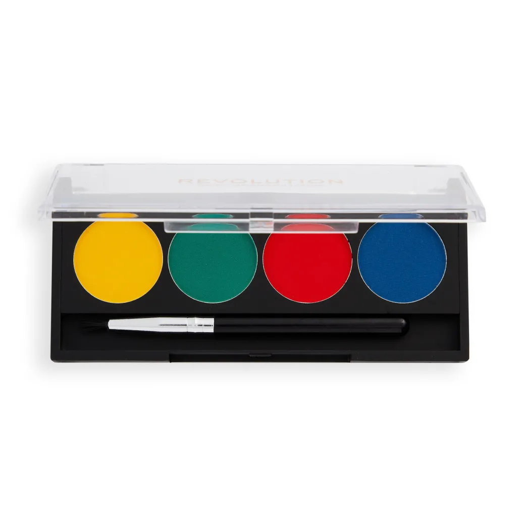 Makeup Revolution Water Activated Graphic Liner Palettes Bright Babe