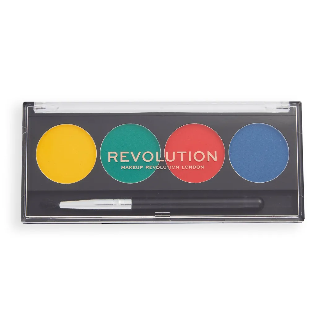 Makeup Revolution Water Activated Graphic Liner Palettes Bright Babe