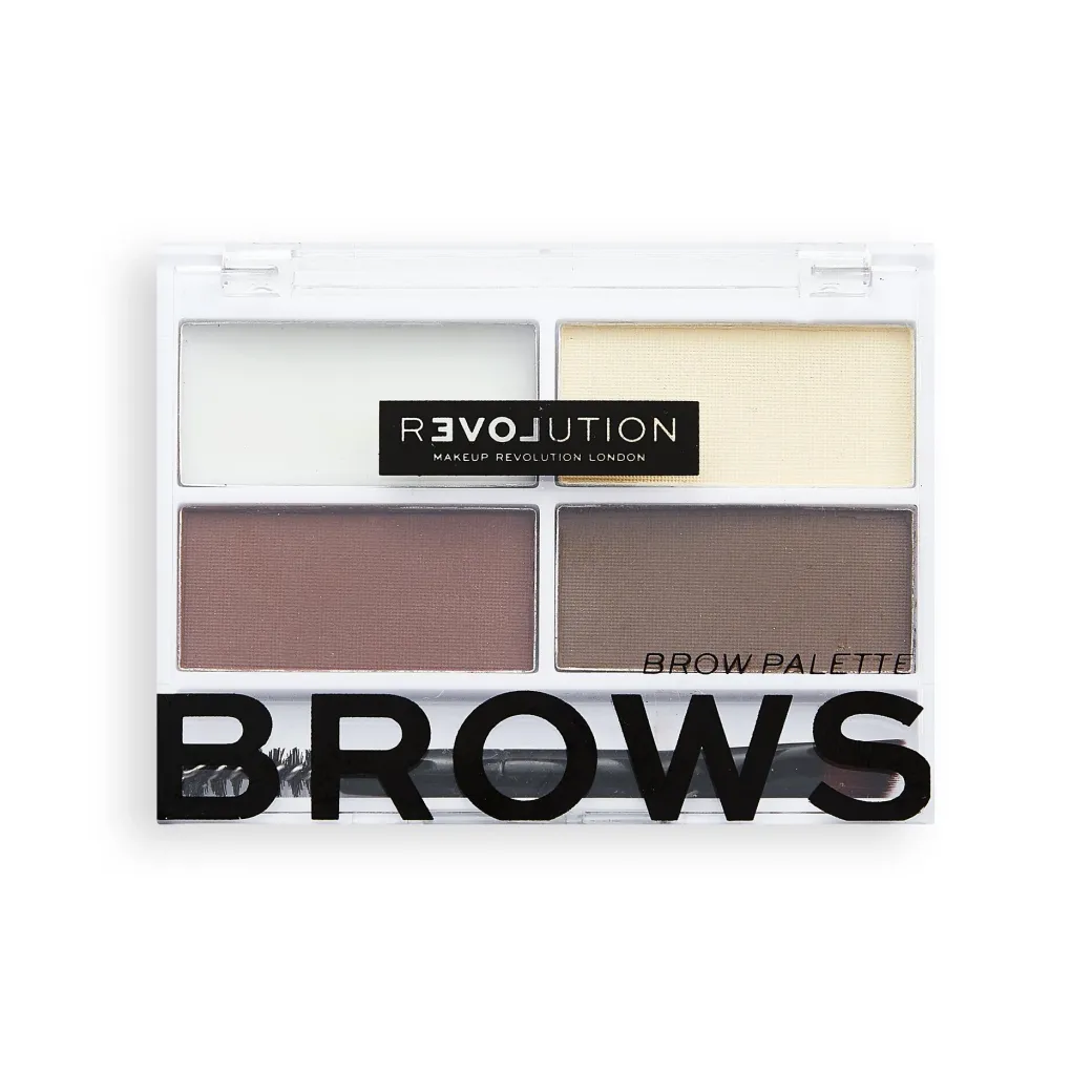 Relove by Revolution Colour Cult Brow Palette Dark