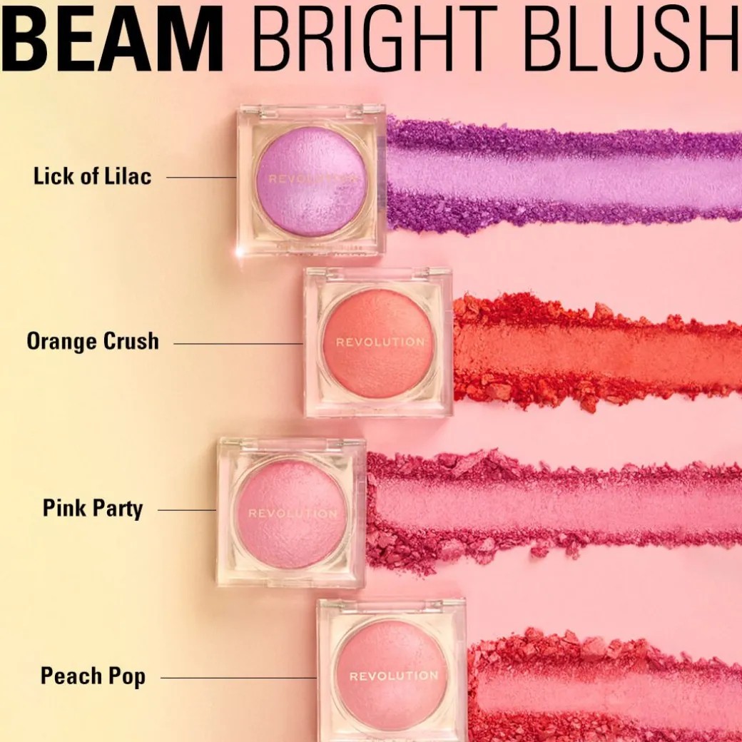 Revolution Beam Bright Blush Orange Crush