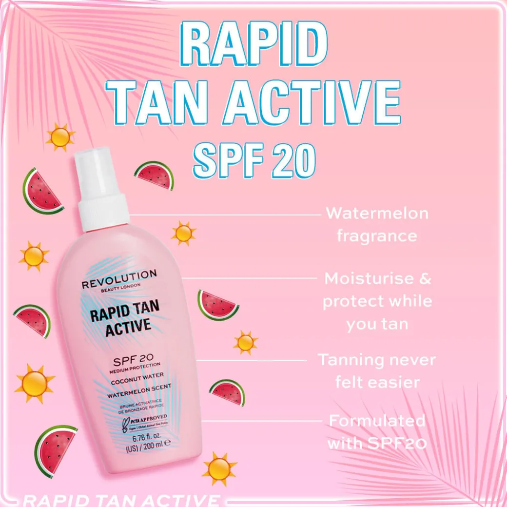 Revolution Beauty Rapid Tan Active SPF 20 200ml