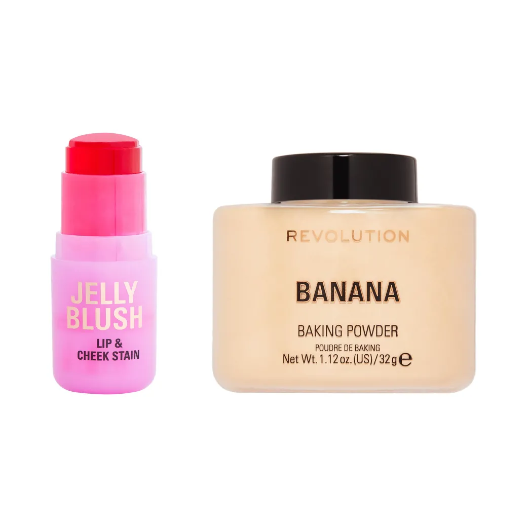 Revolution Jelly Blush & Bake Duo