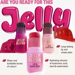 Revolution Jelly Blush Stick Lip and Cheek Stain