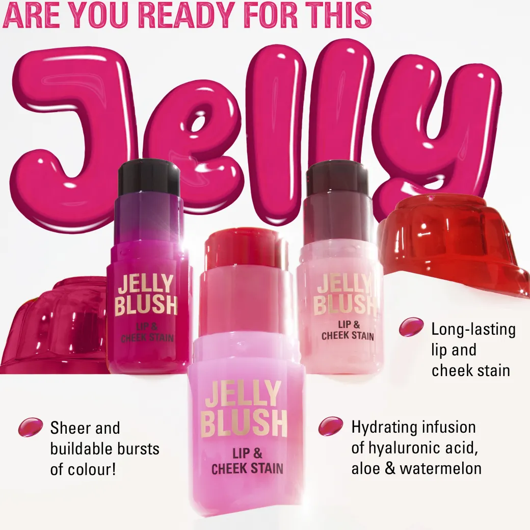 Revolution Jelly Blush Stick Lip and Cheek Stain