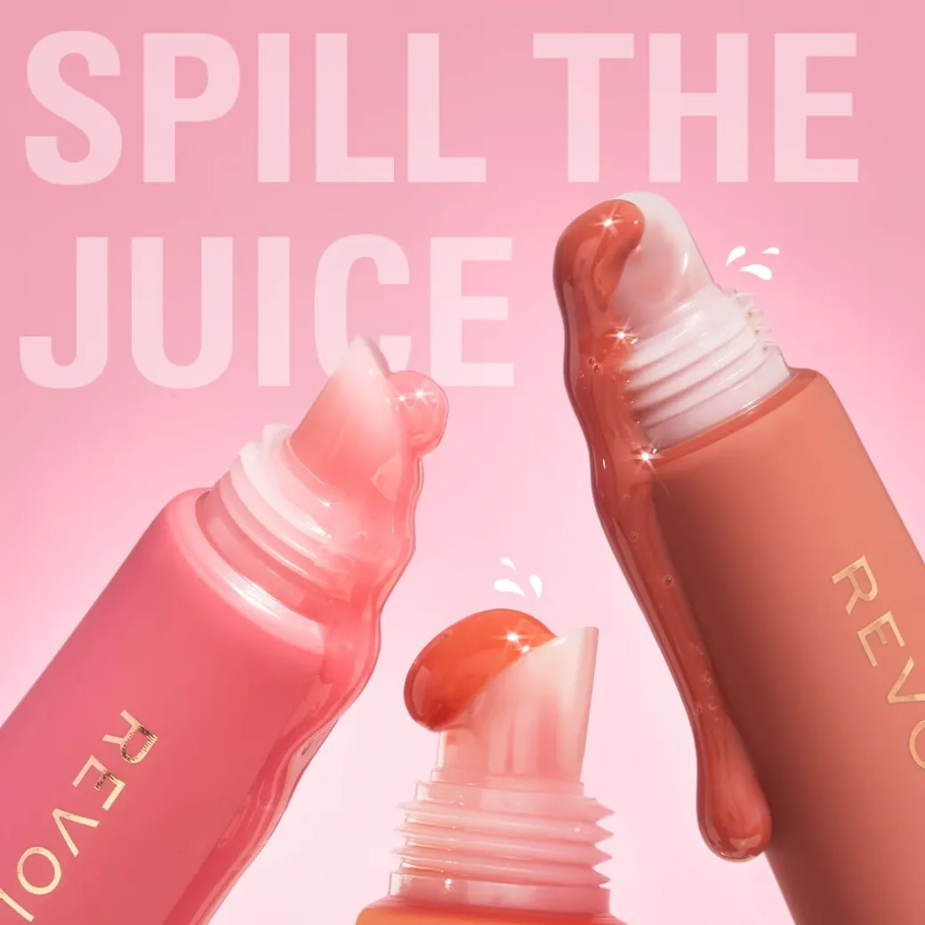 Revolution Juicy Peptide Lip Balm Clear Ice