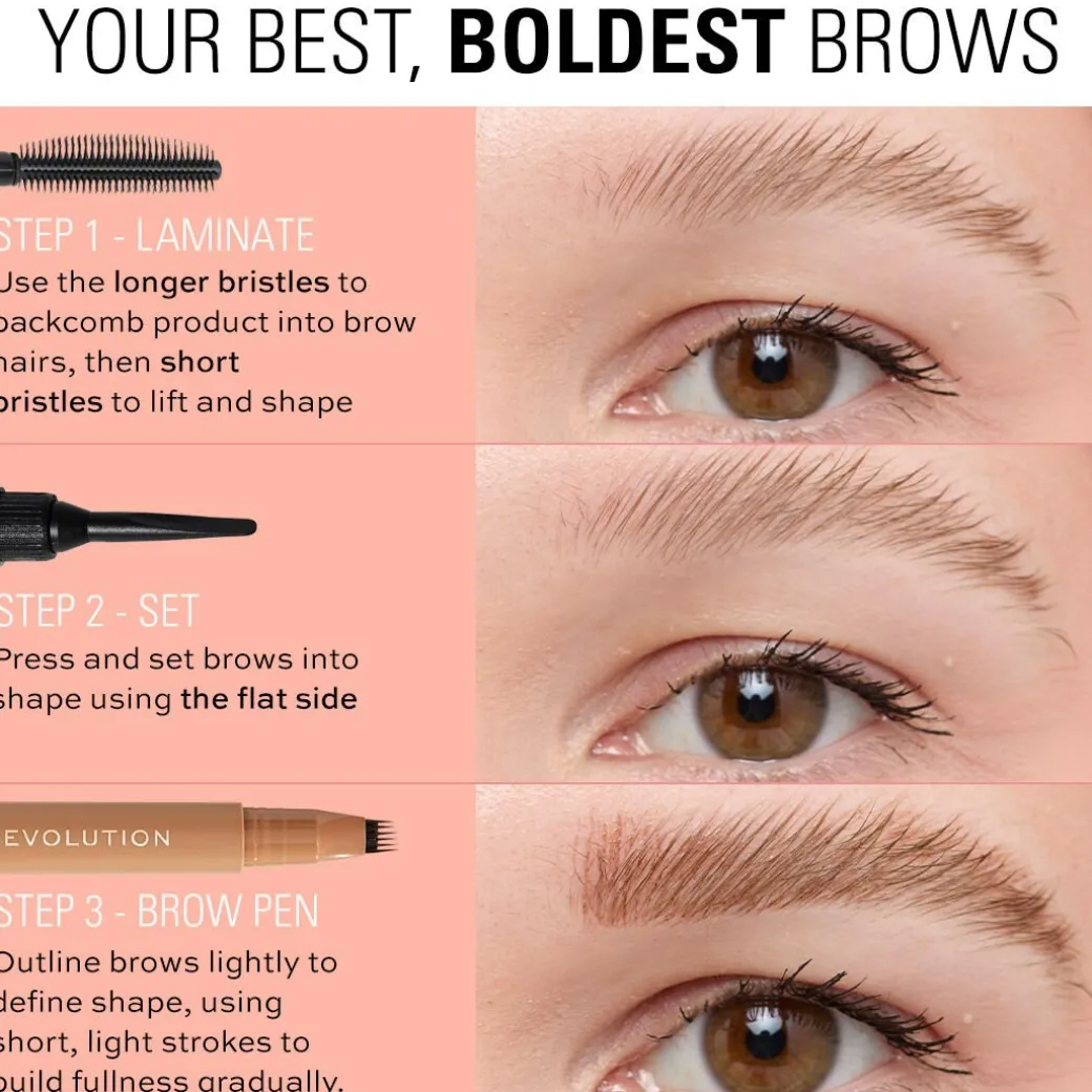 Revolution Laminate Brow Fixer