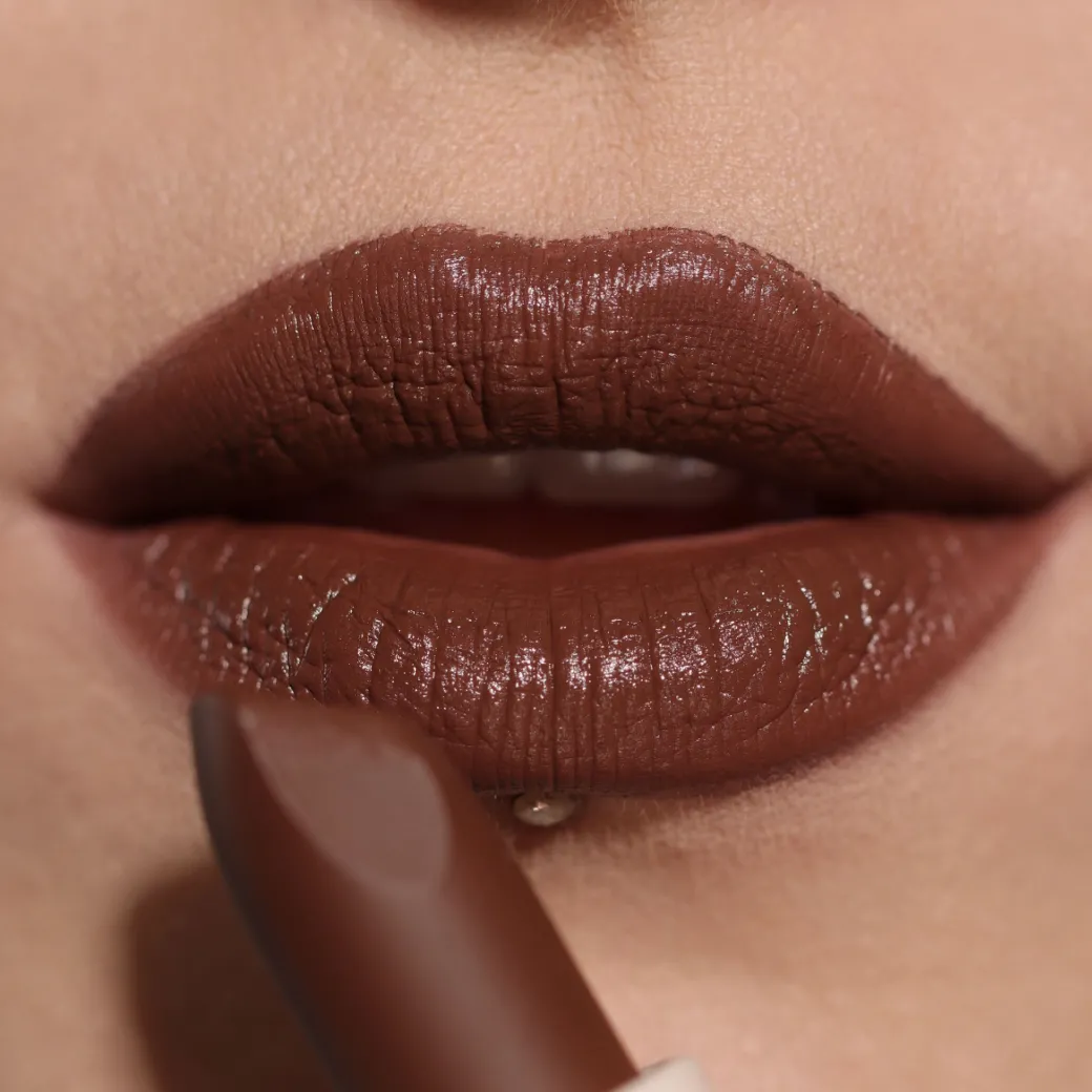 Revolution Lip Allure Soft Satin Lipstick Stiletto Brown