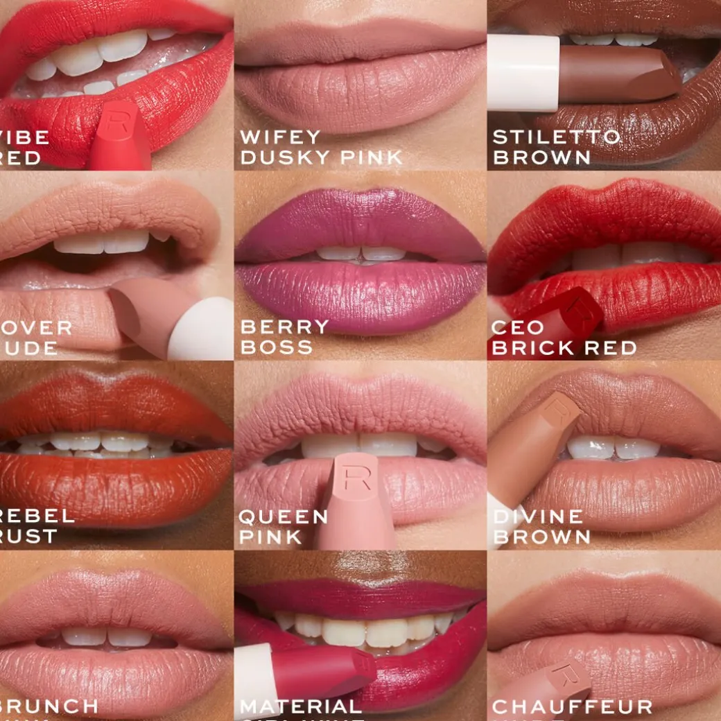 Revolution Lip Allure Soft Satin Lipstick Queen Pink