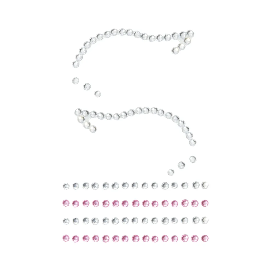 Revolution Metallic Muse Silver Flick Eye Gems