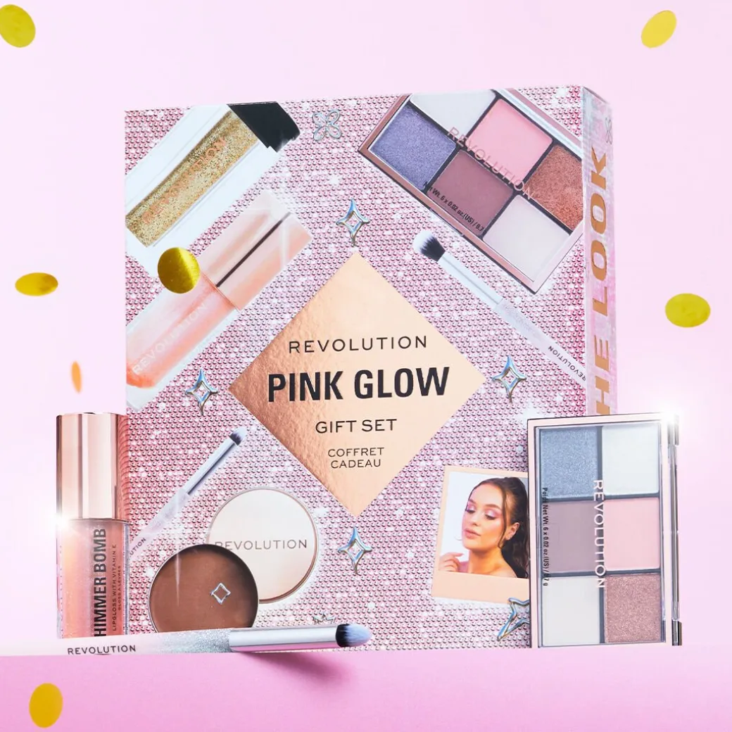 Revolution Pink Glow Get The Look Gift Set
