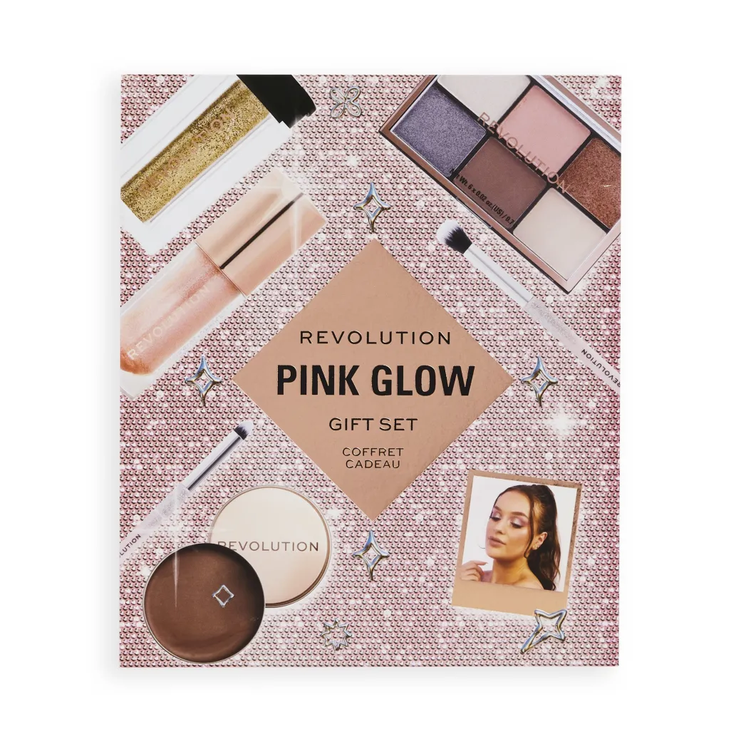 Revolution Pink Glow Get The Look Gift Set
