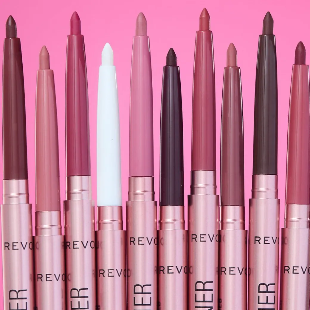 Revolution Pout Bomb Plumping Lip Liner Melba Warm Peach