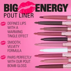 Revolution Pout Bomb Plumping Lip Liner Jelly Berry Mauve