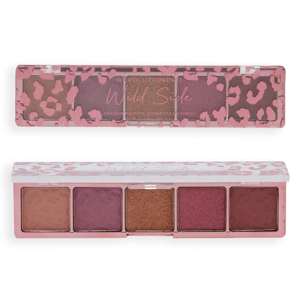 Revolution Pro Glam Palette Wild Side Leopard Rose Gold