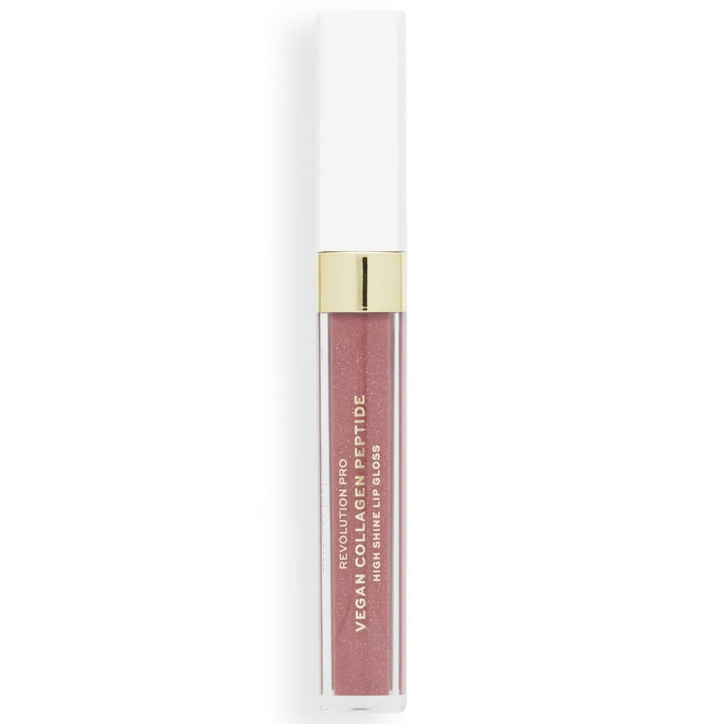 Revolution Pro Vegan Collagen Peptide High Shine Lip Gloss Stripped