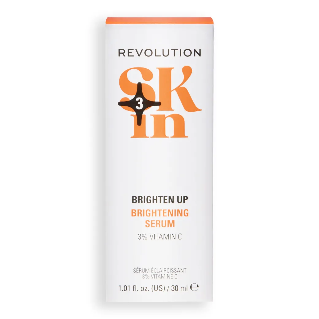 Revolution Skin Brighten Up 3% Vitamin C Brightening Serum 30ml